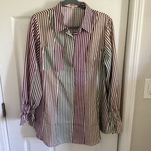 Blouse Dress very comfortable to be dress up or down including sneakers
